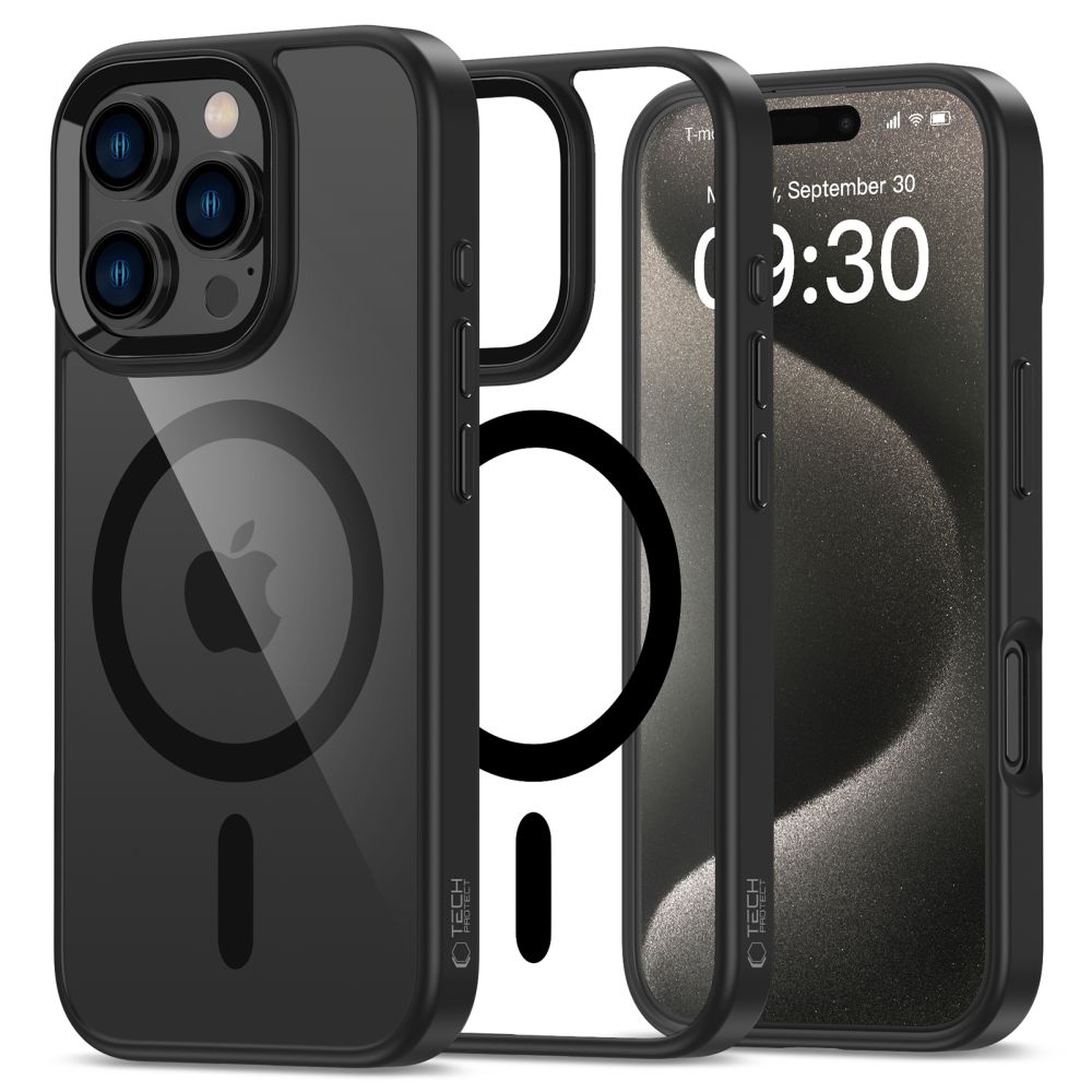 Tech-Protect MagMat MagSafe iPhone 16 Pro Ümbris - Clear