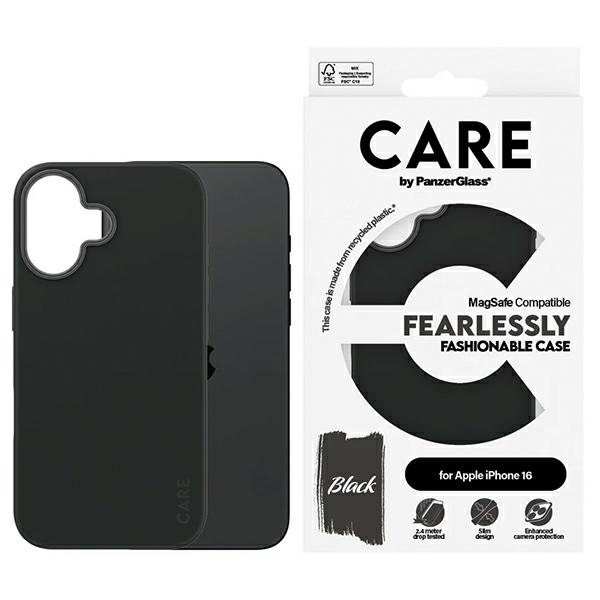 CARE by PanzerGlass Fashion Ümbris iPhone 16 6.1" must/must MagSafe 1377