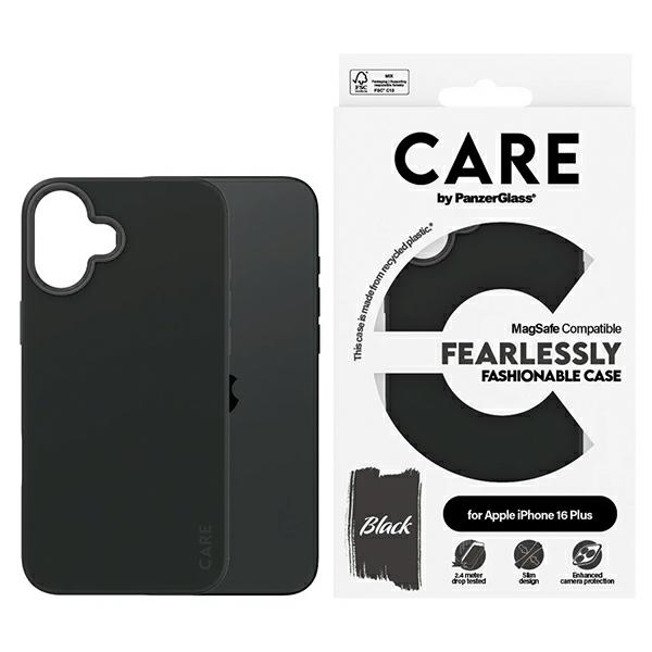 CARE by PanzerGlass Fashion Ümbris iPhone 16 Plus 6.7" must/must MagSafe 1379