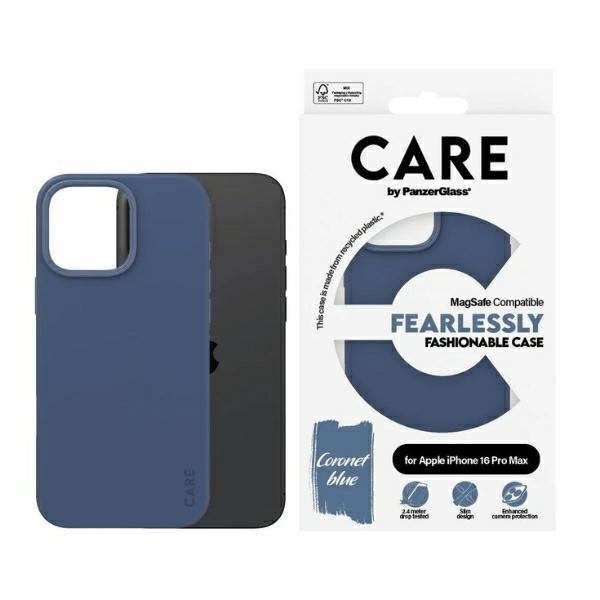 CARE by PanzerGlass Fashion Ümbris iPhone 16 Pro Max 6.9" sinine/sinine MagSafe 1384