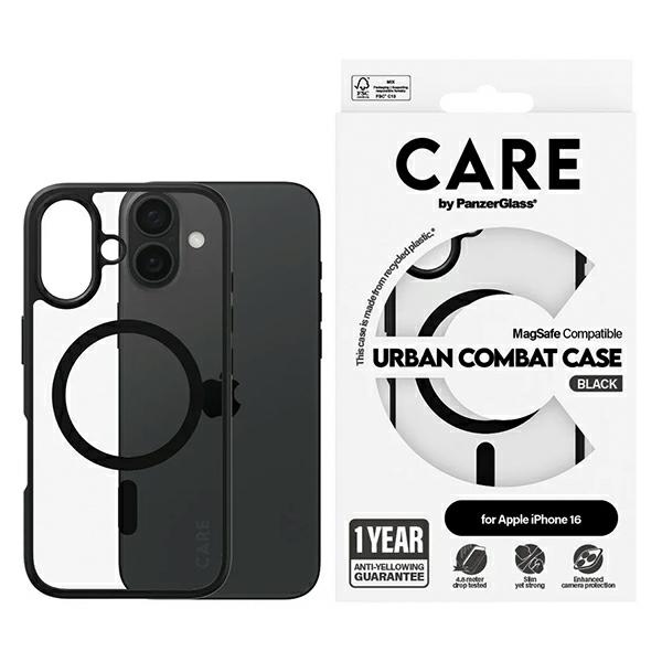 CARE by PanzerGlass Flagship Urban Ümbris iPhone 16 6.1" MagSafe 1357