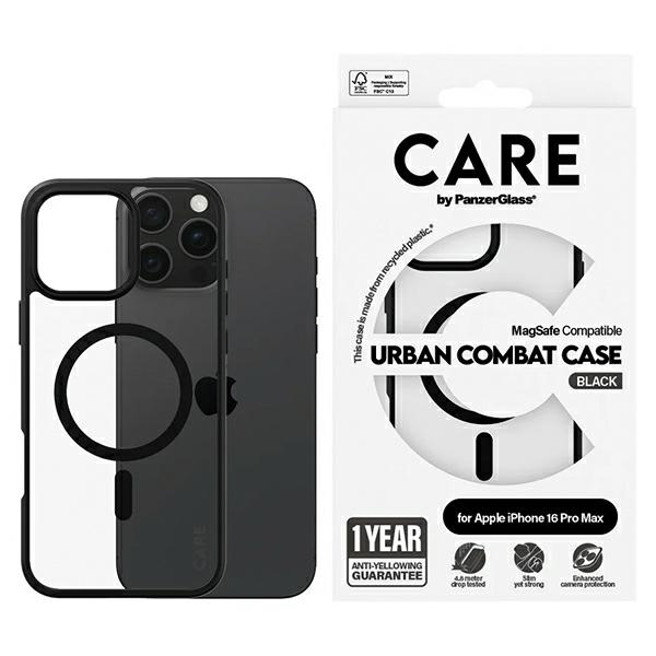 CARE by PanzerGlass Flagship Urban Ümbris iPhone 16 Pro Max 6.9" MagSafe 1360