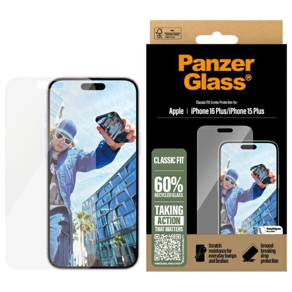 PanzerGlass защитное стекло iPhone 16 Plus 6.7" Classic Fit 2875