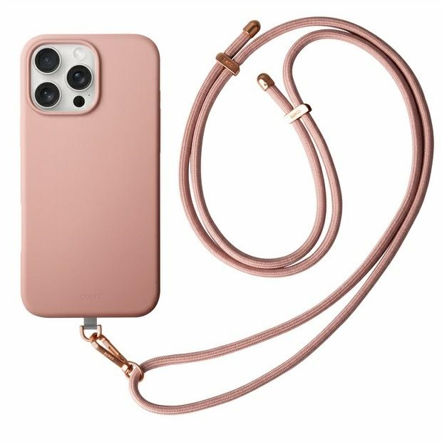 Uniq ümbris Coehl Creme iPhone 16 Pro Max 6.9" Magnetic Charging roosa/ballet roosa