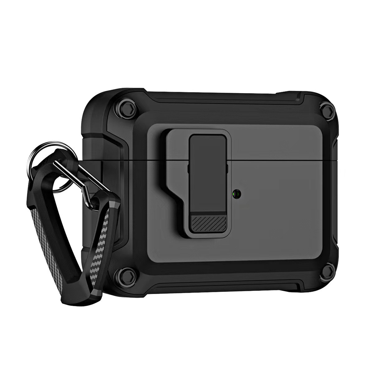 Airpods 4 Pro Armor Ümbris with Carabiner - must