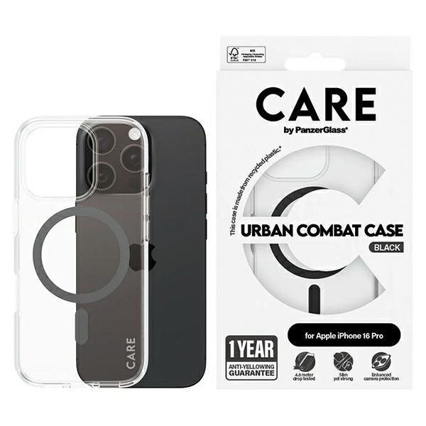 CARE by PanzerGlass Flagship Ümbris iPhone 16 Pro 6.3"" must/must MagSafe 1346