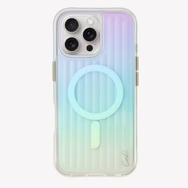 Uniq Coehl Linear Magnetic Charging Ümbris jaoks iPhone 16 Pro Max - Iridescent