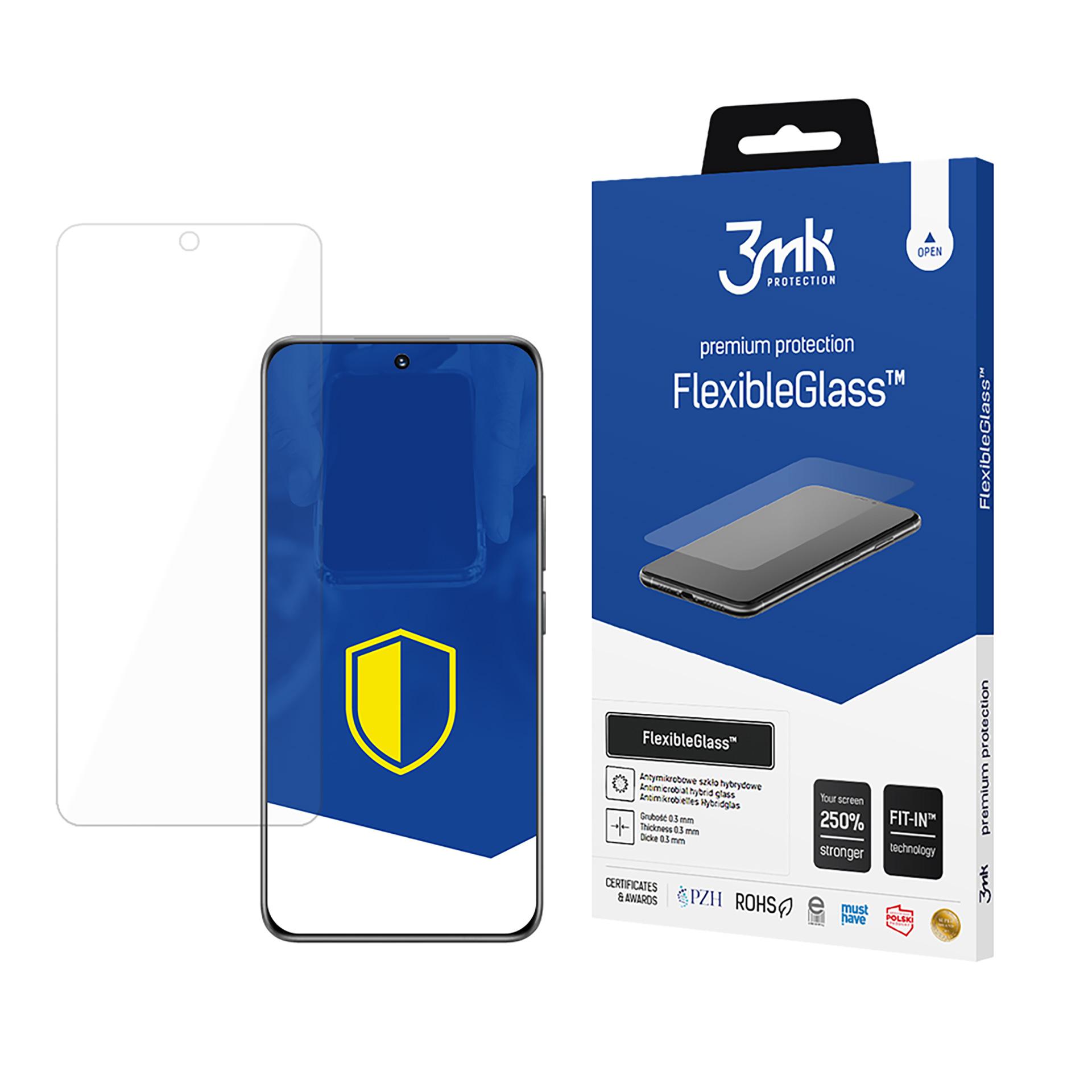 Hübriidklaas 3mk FlexibleGlass jaoks Honor 200 Smart