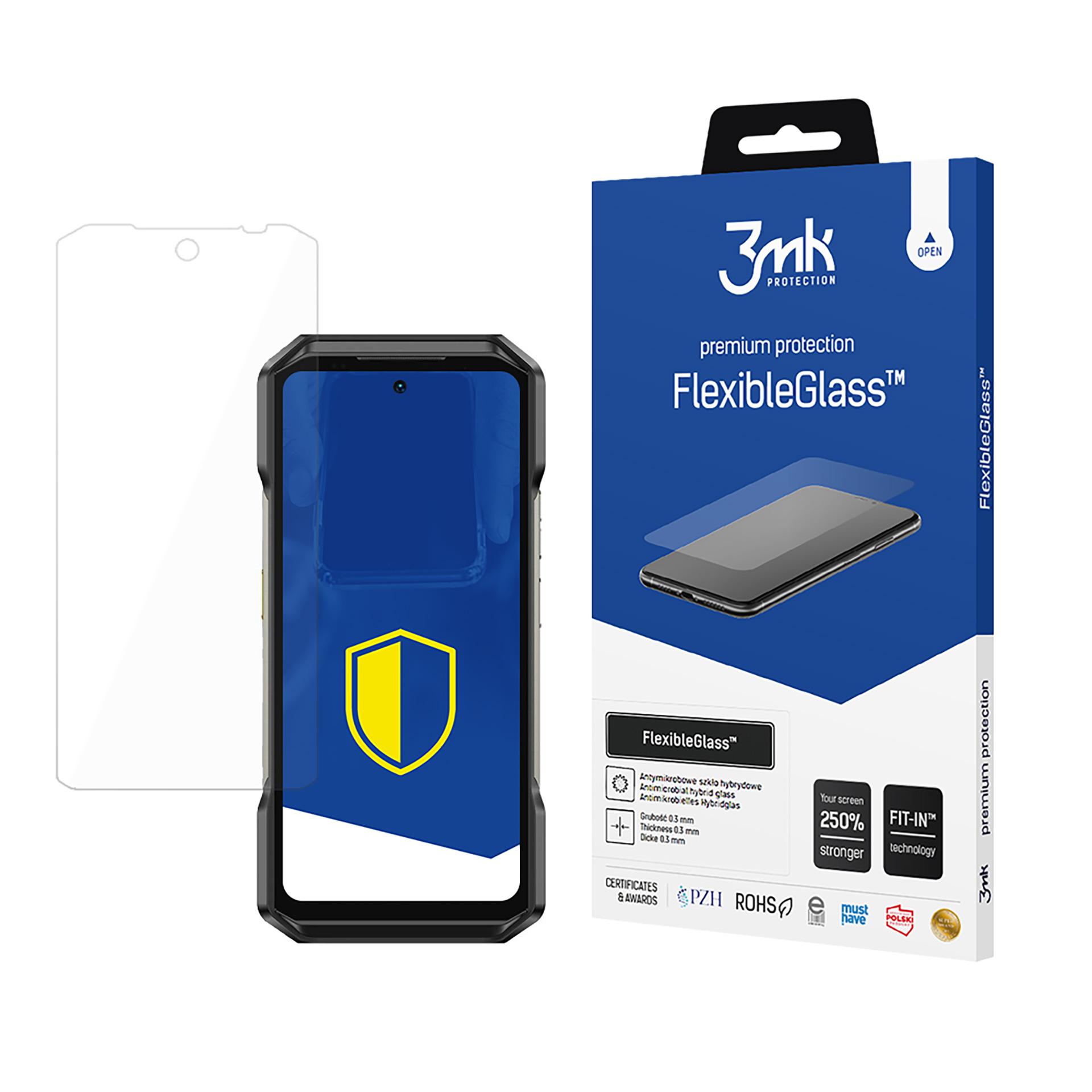 3mk FlexibleGlass Hübriidklaas jaoks Ulefone Armor 27 Pro / 27T Pro