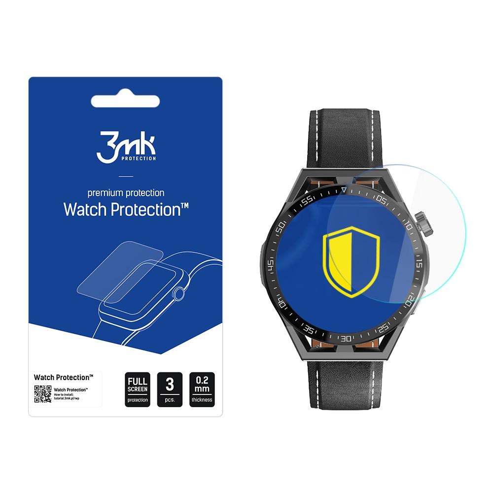 Smartwatch Ekraanikaitse 3mk Watch Protection FlexibleGlass jaoks Rubicon RNCE88
