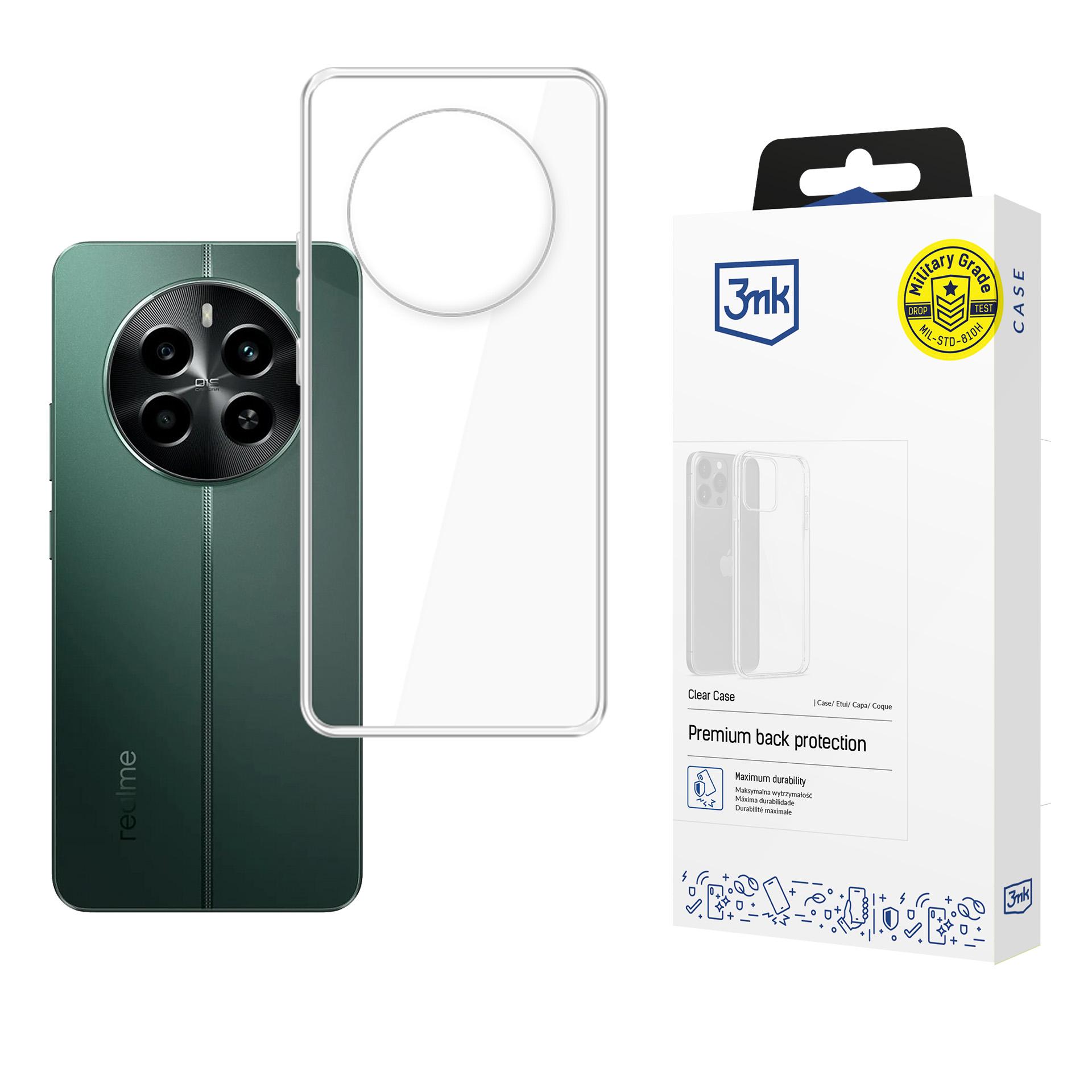 3mk Clear Ümbris jaoks Realme 13 4G - läbipaistev