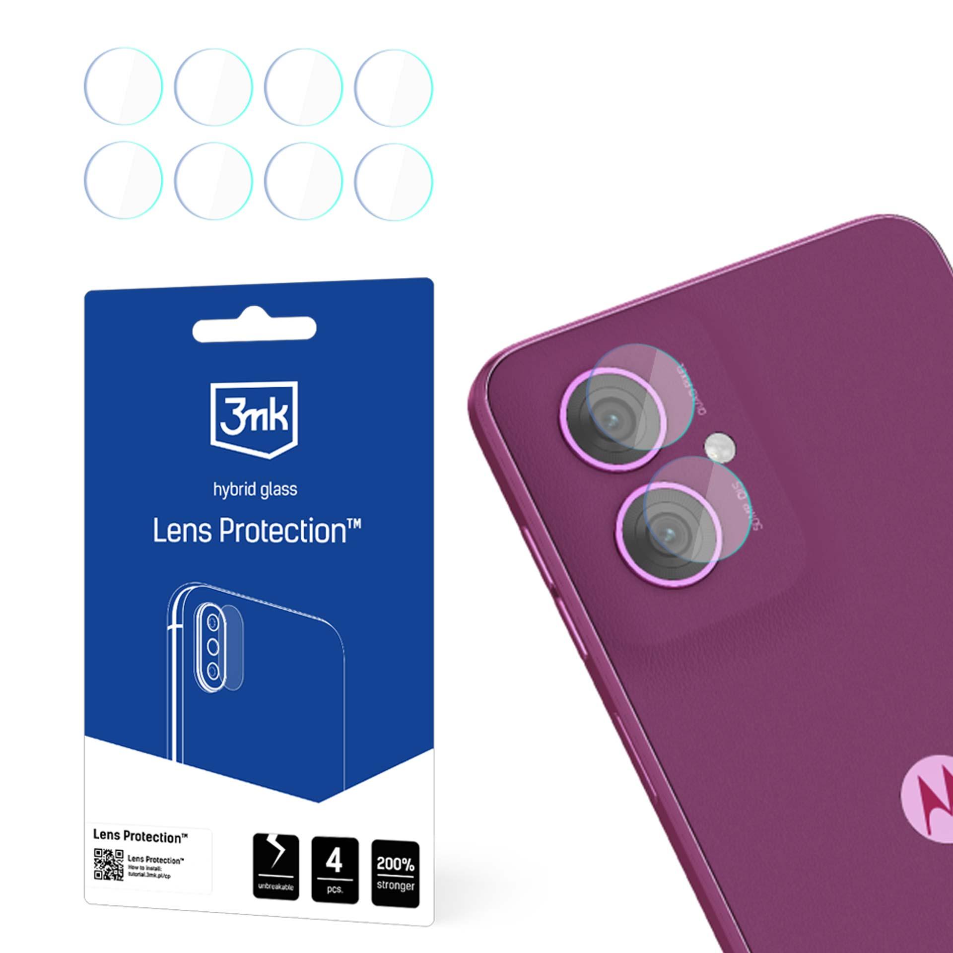 3mk Lens Protection Hybrid Camera Glass jaoks Motorola Moto G55 5G