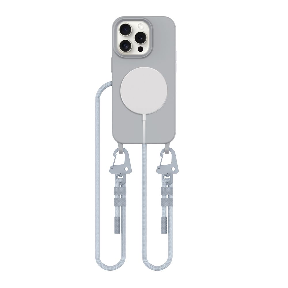 Tech-Protect MagNecklace MagSafe iPhone 15 Pro Ümbris - hall