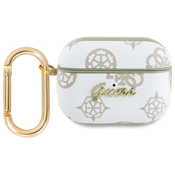 Guess GUAP2PG4GPH AirPods Pro 2 (2022/2023) cover valge/valge 4G Hook