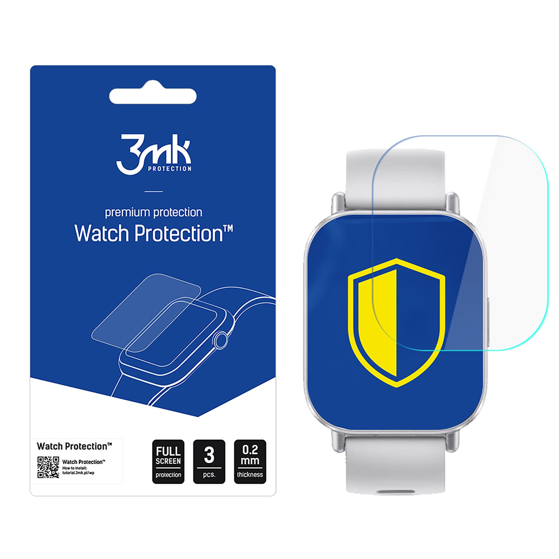 3mk Watch Protection FlexibleGlass Hübriidklaas jaoks Xiaomi Redmi Watch 5 Active