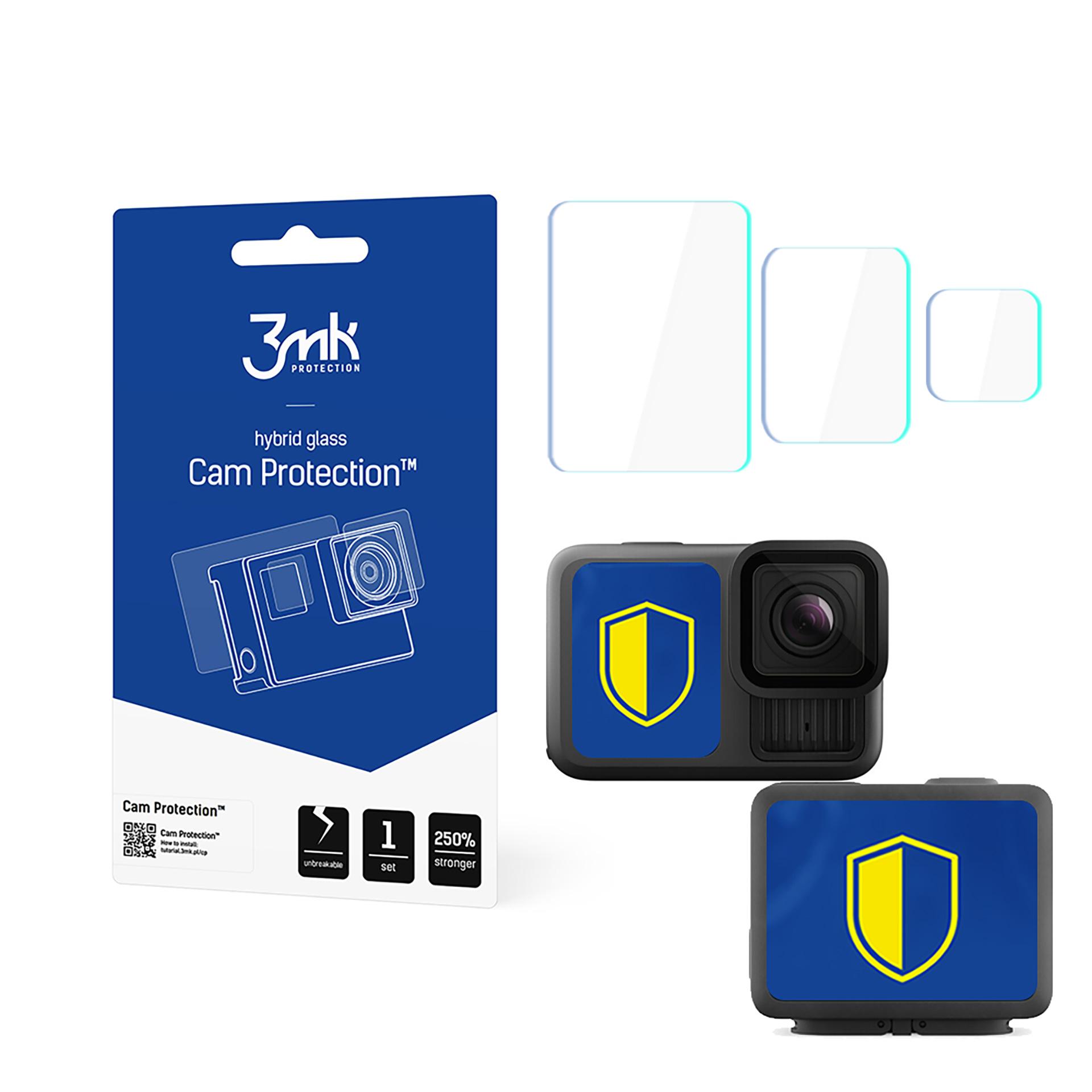3mk Cam Protection Glass jaoks GoPro Hero 13