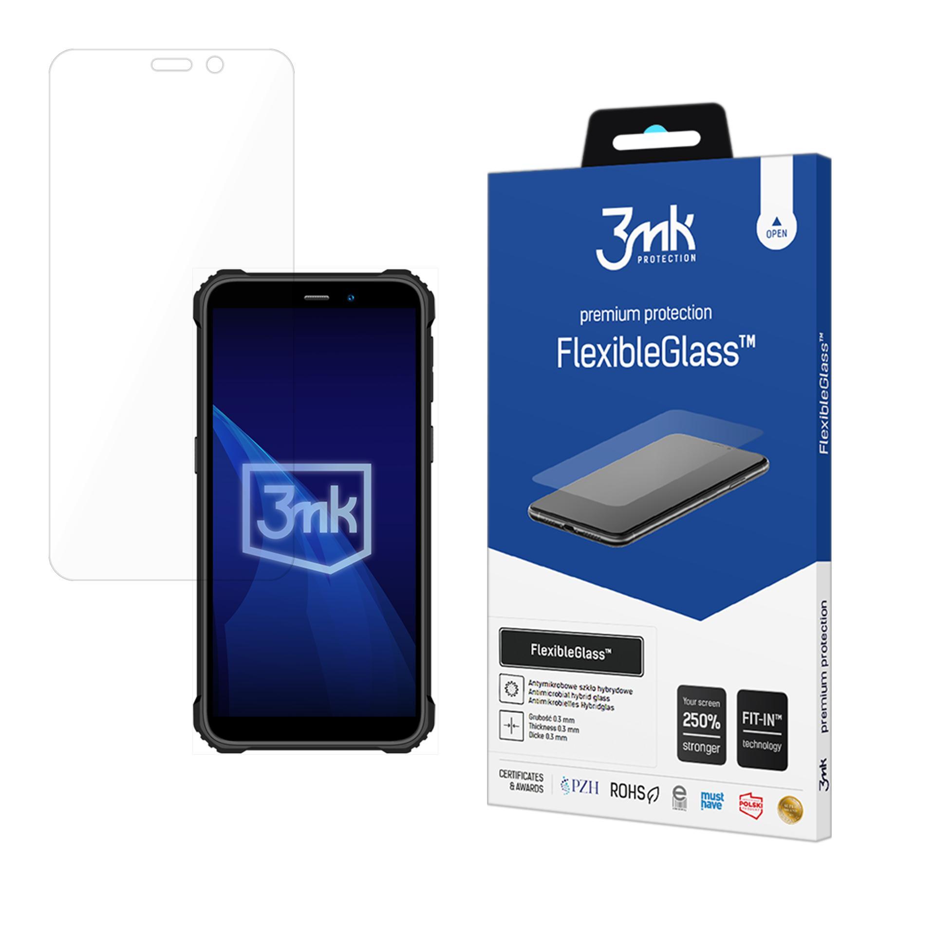 Hübriidklaas 3mk FlexibleGlass jaoks Oukitel G2