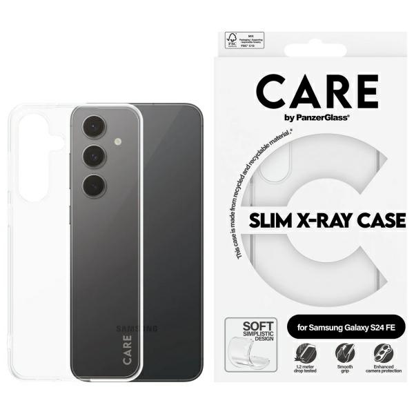 CARE by PanzerGlass Slim X-Ray Ümbris Sam S24 FE S721 Clear/Läbipaistev 1963