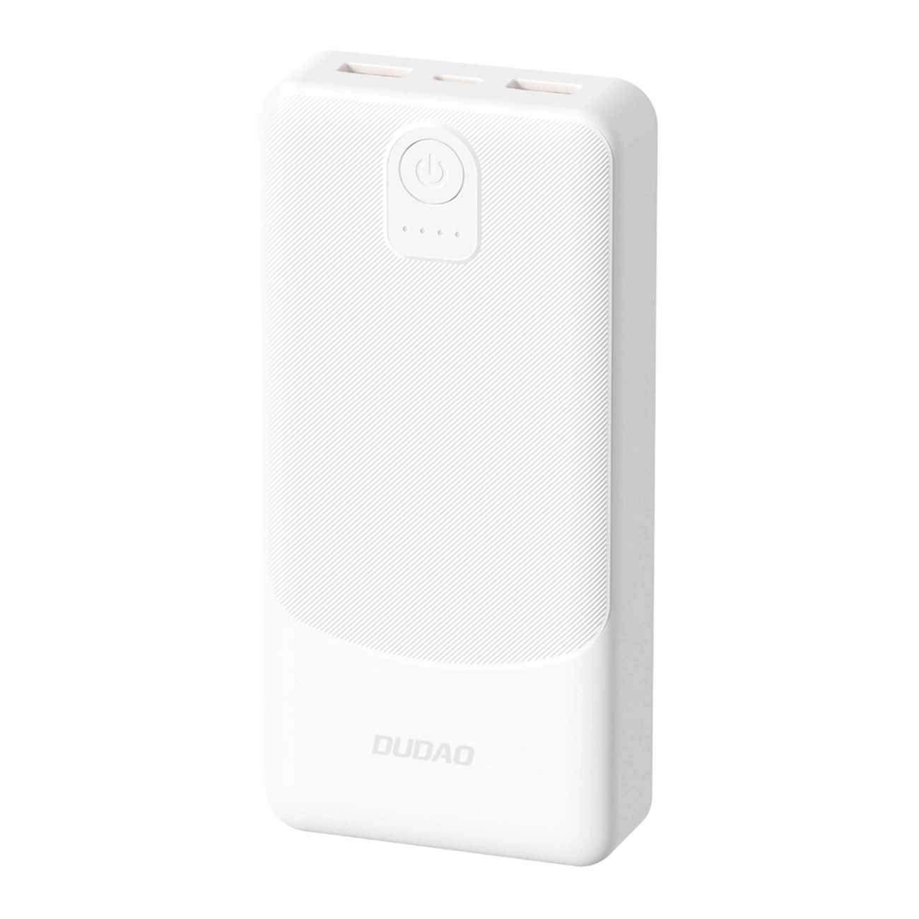 Powerbank Dudao K10Pro 2.4A 20000mAh 2 x USB-A - valge