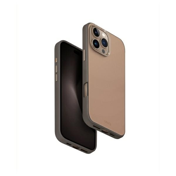 Uniq Lyden DS iPhone 16 Pro Max 6.9" Magclick Charging ümbris brown-hall/flint hall
