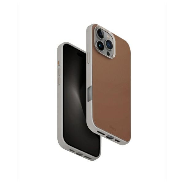 Uniq Lyden DS iPhone 16 Pro Max 6.9" Magclick Charging ümbris caramel/caramel-ivory