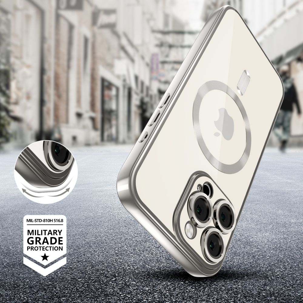 Tech-Protect MagFlex MagSafe ümbris jaoks iPhone 16 Pro - titanium