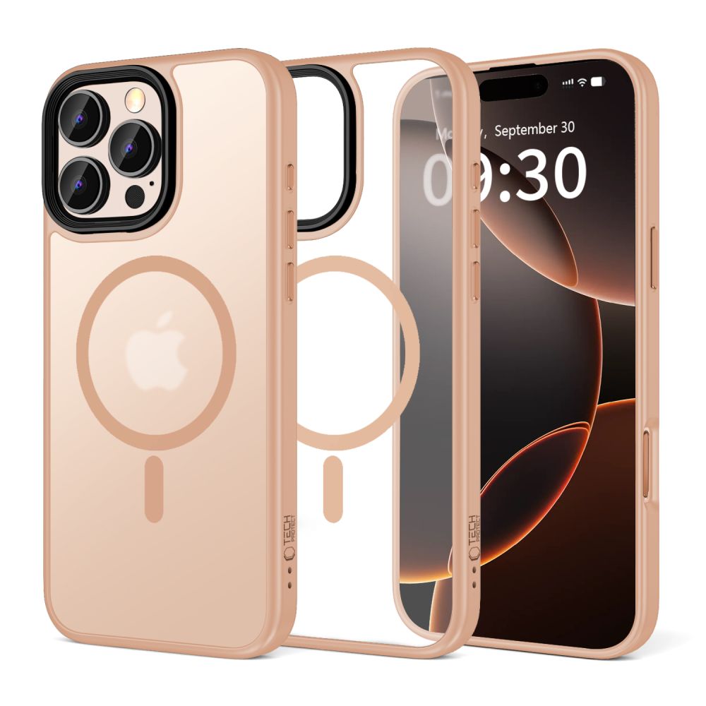 Tech-Protect MagMat MagSafe iPhone 16 Pro Max Ümbris - roosa