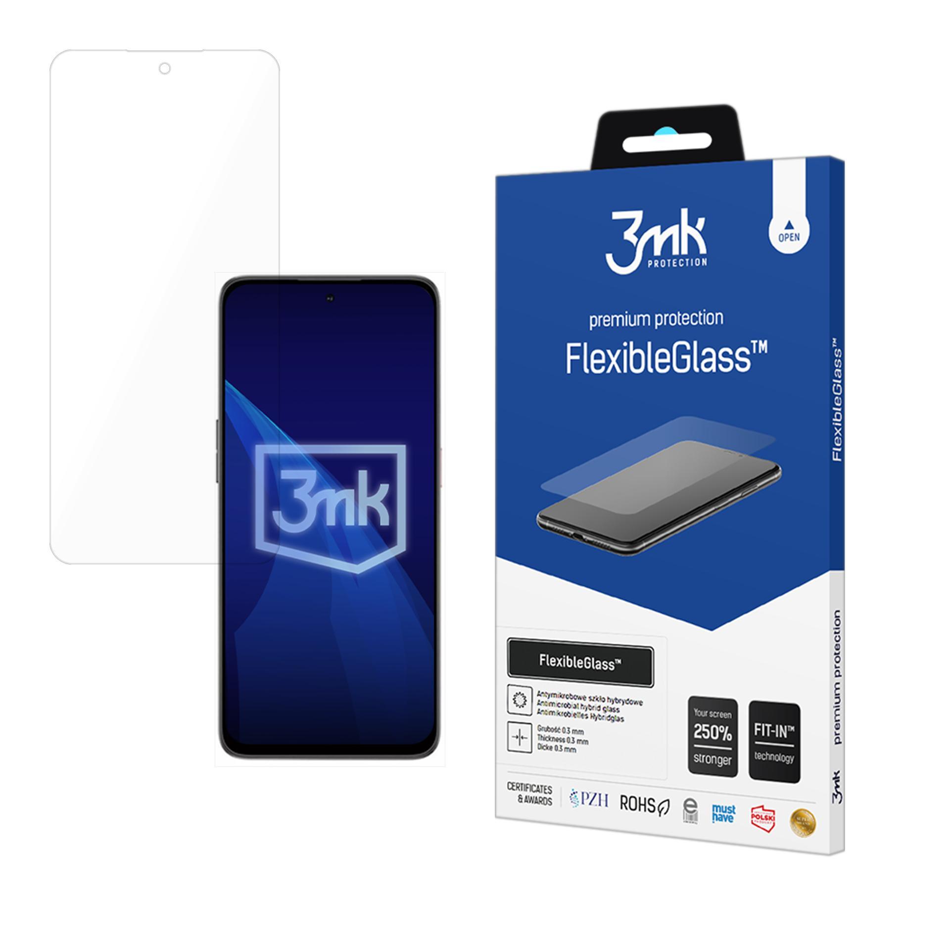 Hübriidklaas 3mk FlexibleGlass™ jaoks Nubia Neo 2 5G