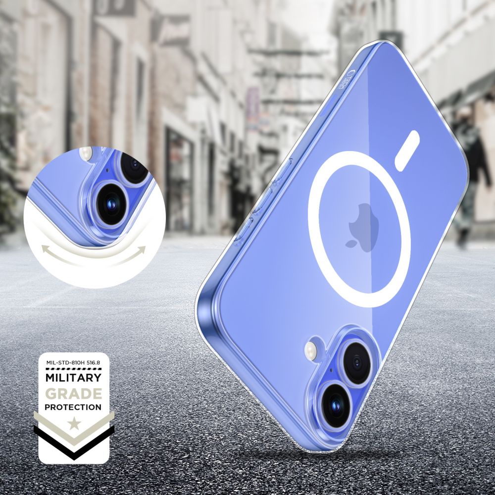 Tech-Protect FlexAir MagSafe iPhone 16 Ümbris - Clear