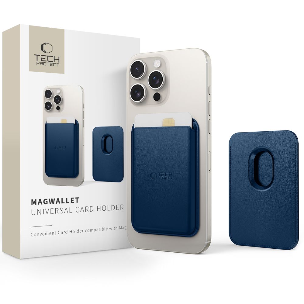 Tech-Protect MagWallet Magsafe Ümbris - sinine