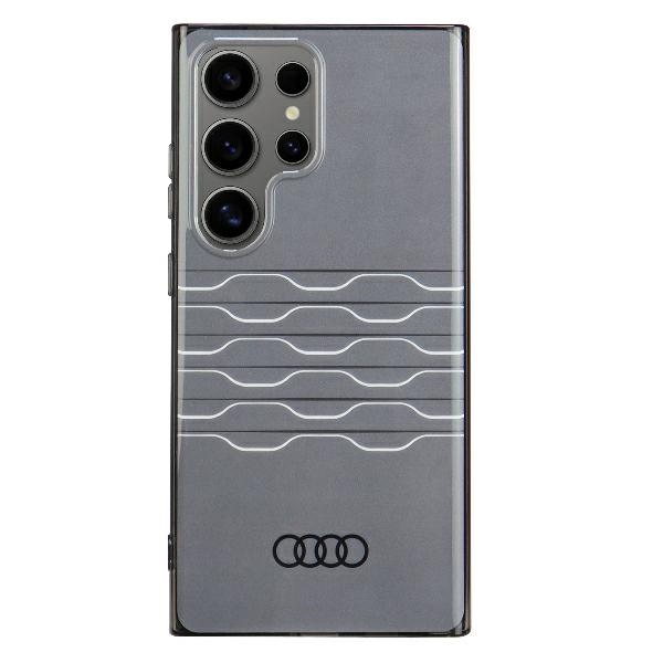 Audi IML Geometric Pattern Ümbris S24 Ultra S928 must/must hardcase AU-IMLS24U-A6/D3-BK