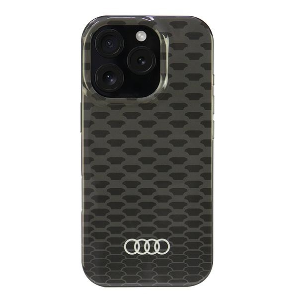 Audi IML Stitching Pattern MagSafe iPhone 16 Pro 6.3" must/must hardcase AU-IMLMIP16P-Q5/D3-BK