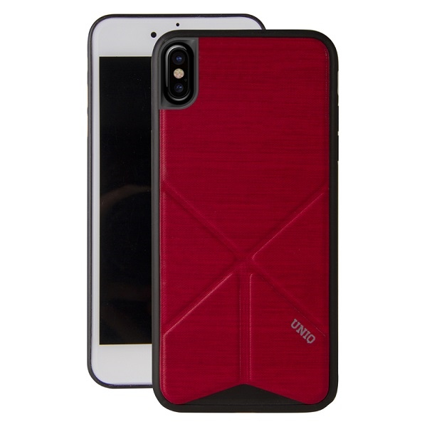 Uniq Transforma Ligne iPhone X/Xs ümbris punane/fire punane