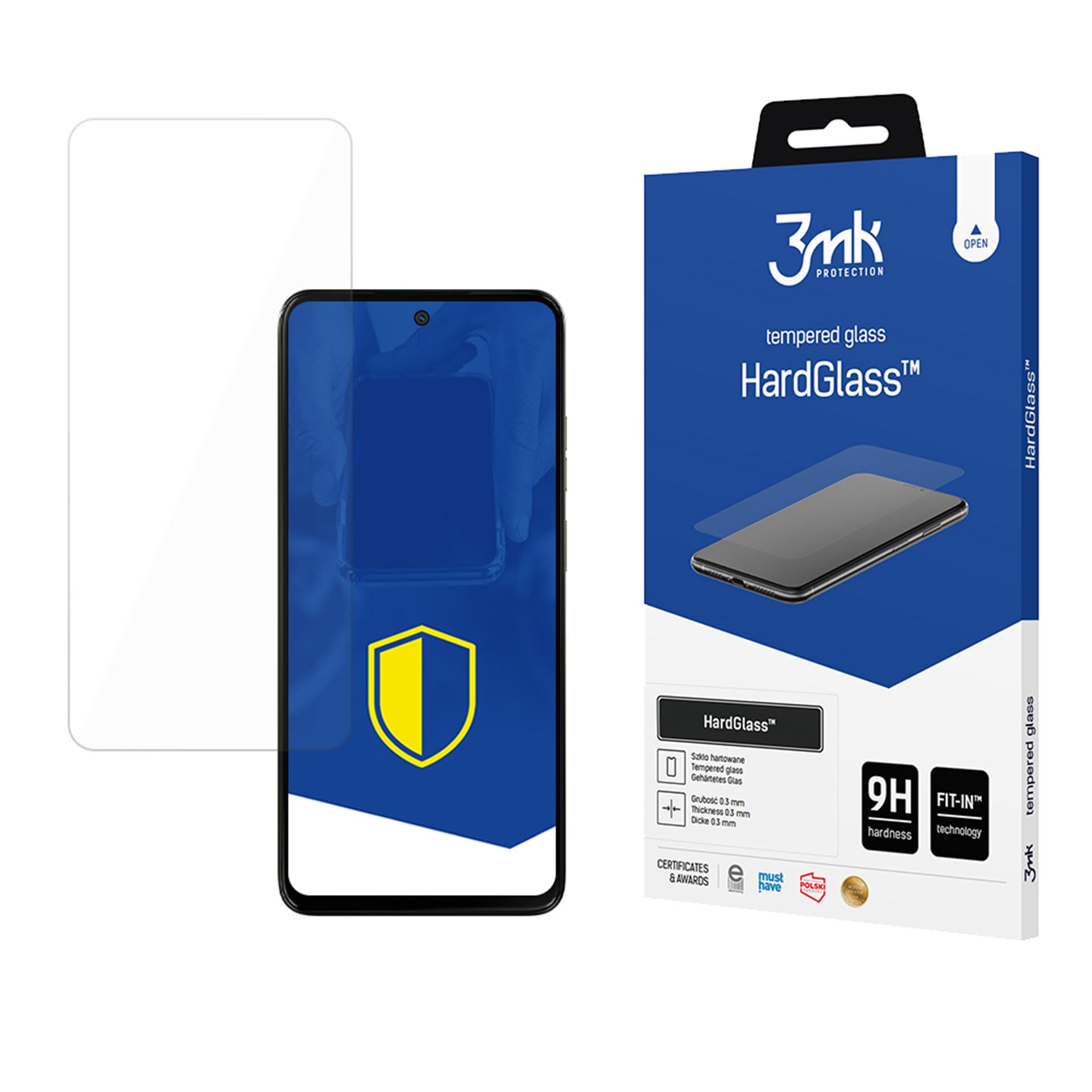 3mk HardGlass™ Karastatud klaas jaoks Motorola Moto G15 / G15 Power / G05 / E15