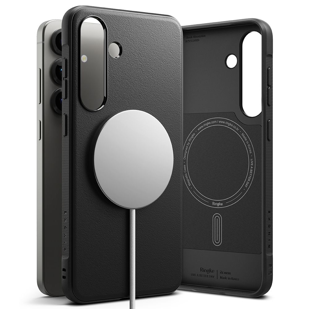 Ringke Onyx MagSafe Ümbris jaoks Samsung Galaxy S25+ - must