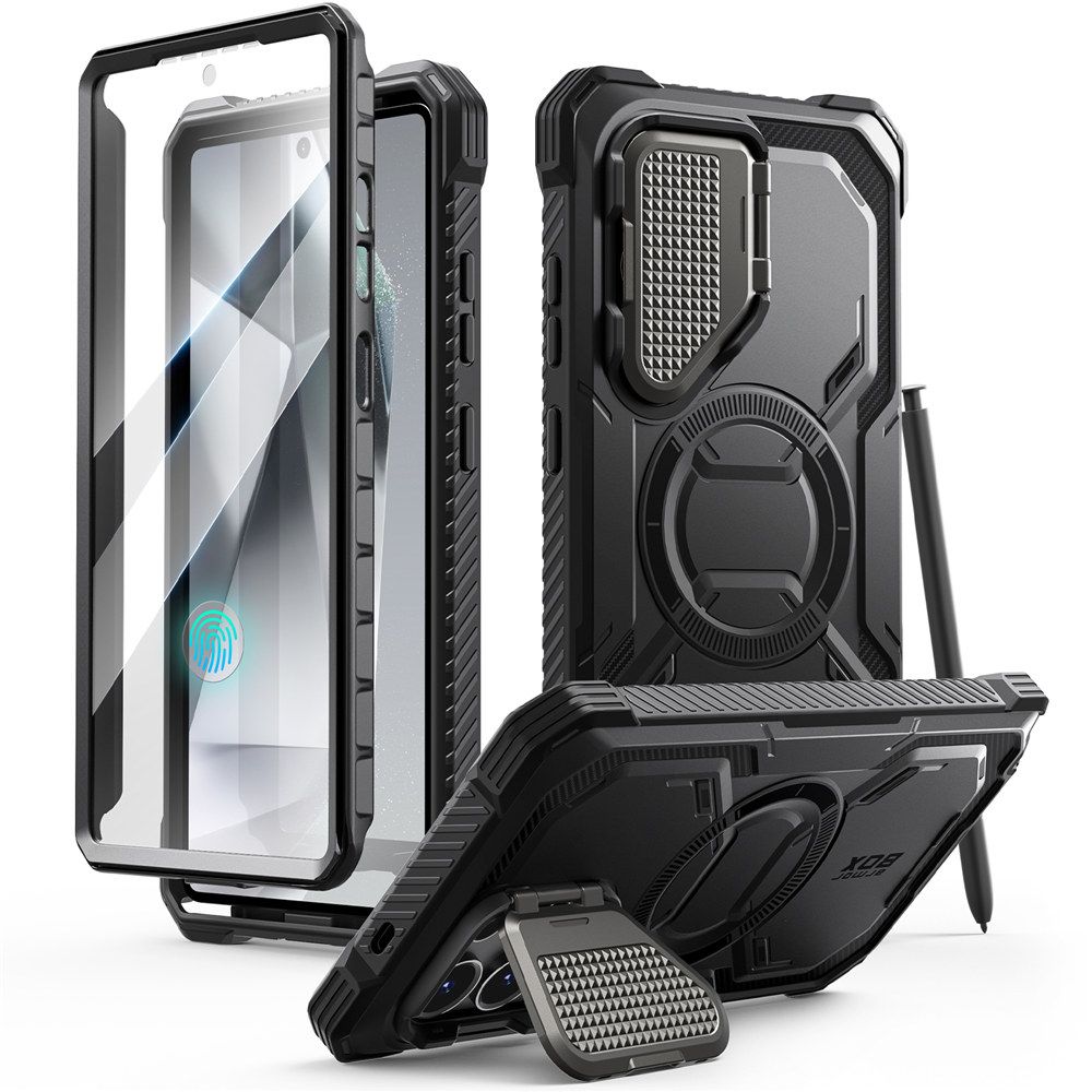 Supcase IBLSN Armorbox Mag Ümbris jaoks Samsung Galaxy S25 Ultra - must