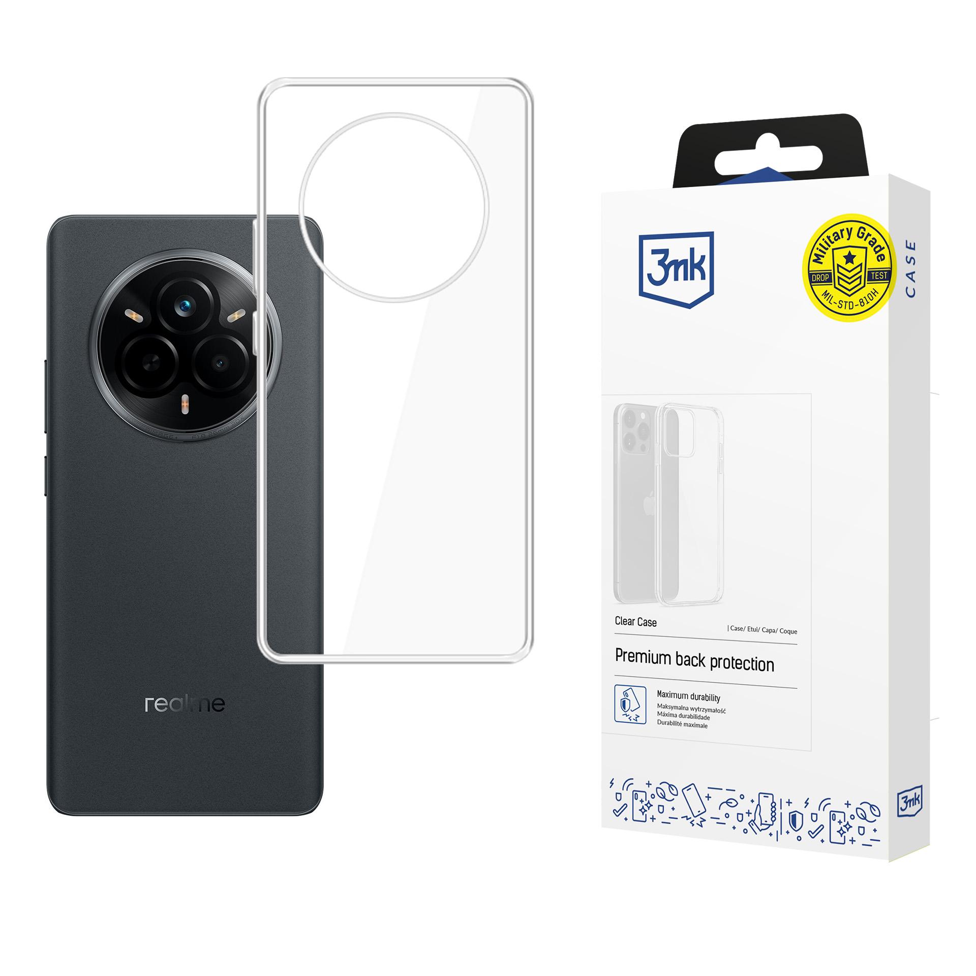3mk Clear Ümbris jaoks Realme 14 Pro - läbipaistev
