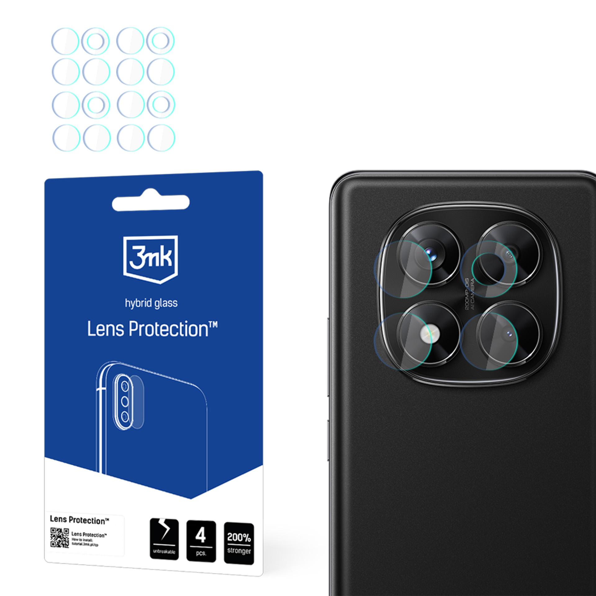 Hübriidklaas jaoks Camera Lens 3mk Lens Protection jaoks Xiaomi Redmi Note 14 Pro 4G
