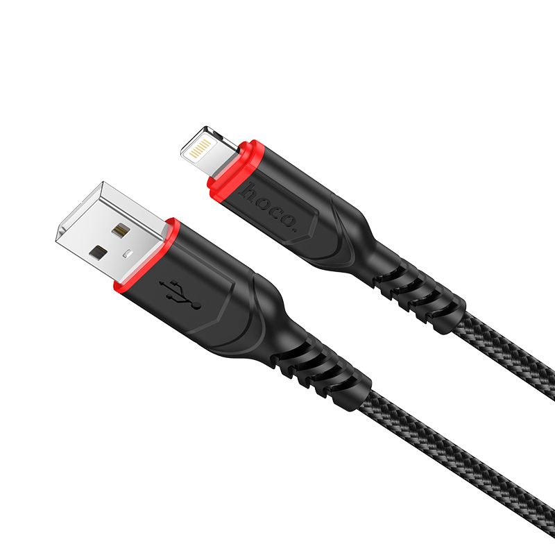 Kaabel USB A to Lightning Hoco 2,4A 3 m X59 must