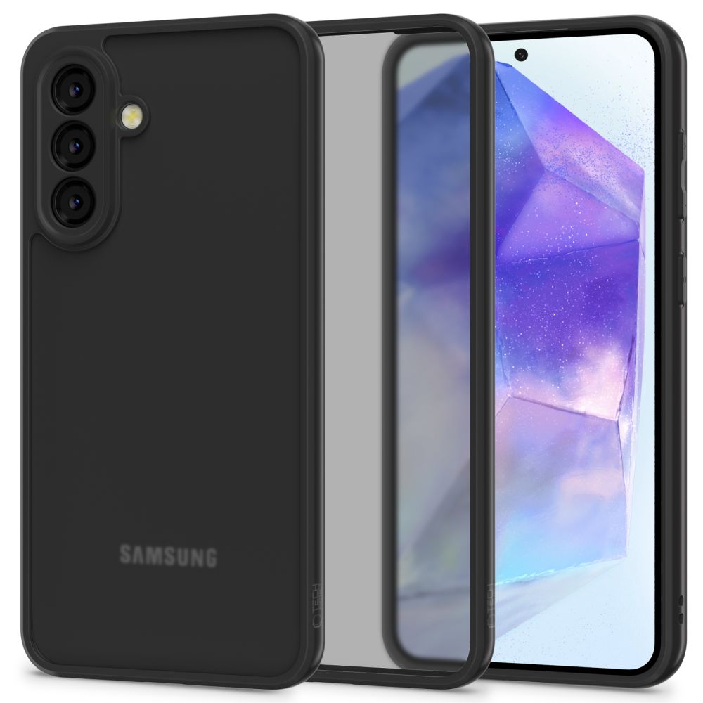 Tech-Protect MagMat Ümbris jaoks Samsung Galaxy A56 5G - Matte Must