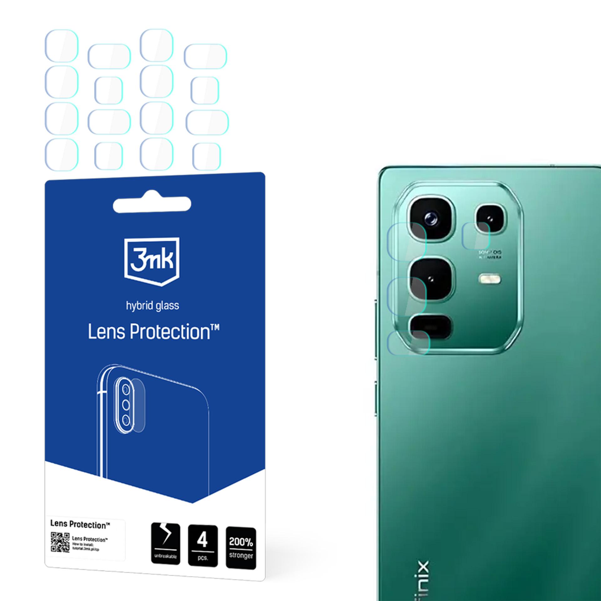 Camera Lens Glass 3mk Lens Protection jaoks Infinix Note 50 / Note 50 Pro