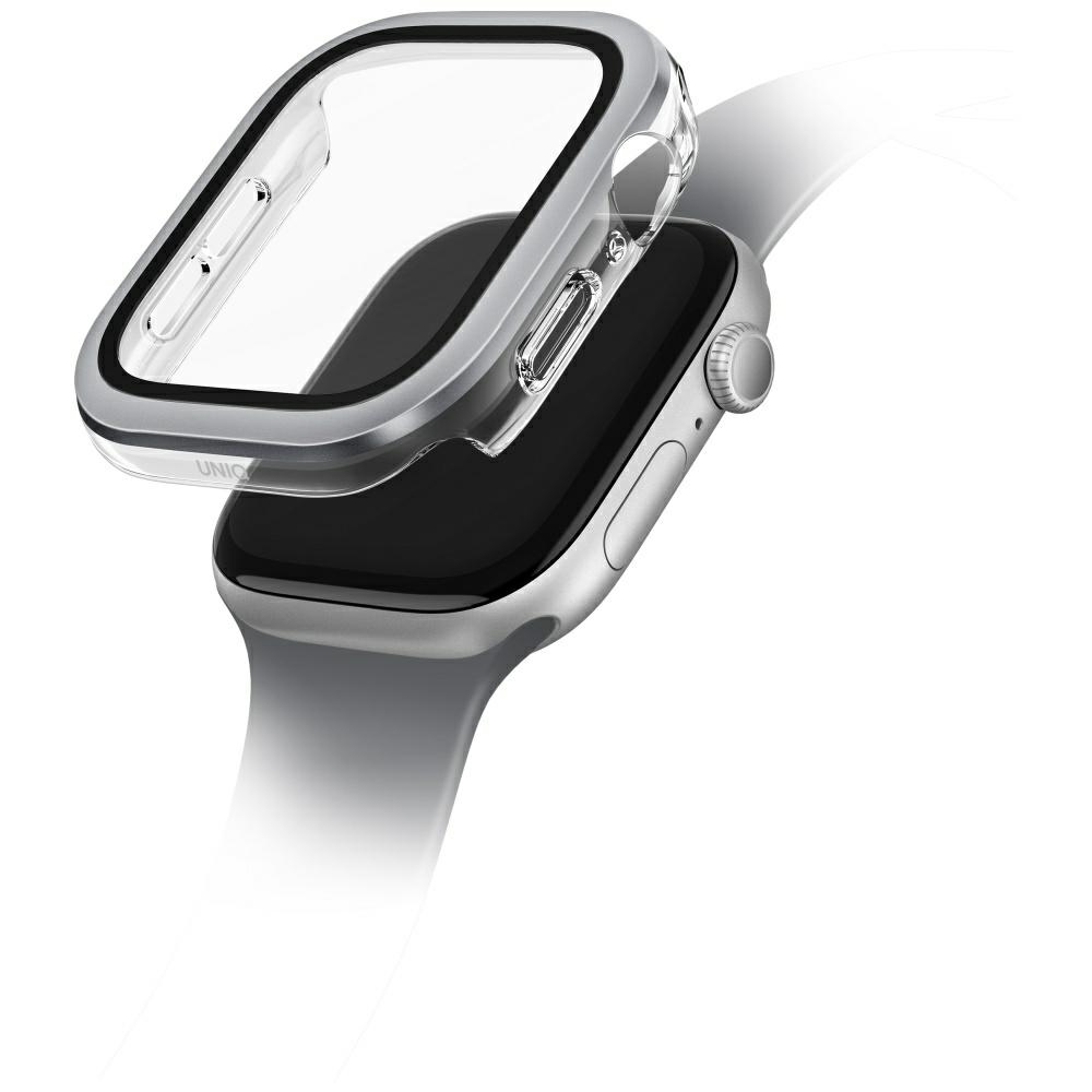 Uniq Voute Karastatud klaas Ümbris jaoks Apple Watch 10 42 mm - Hõbedane