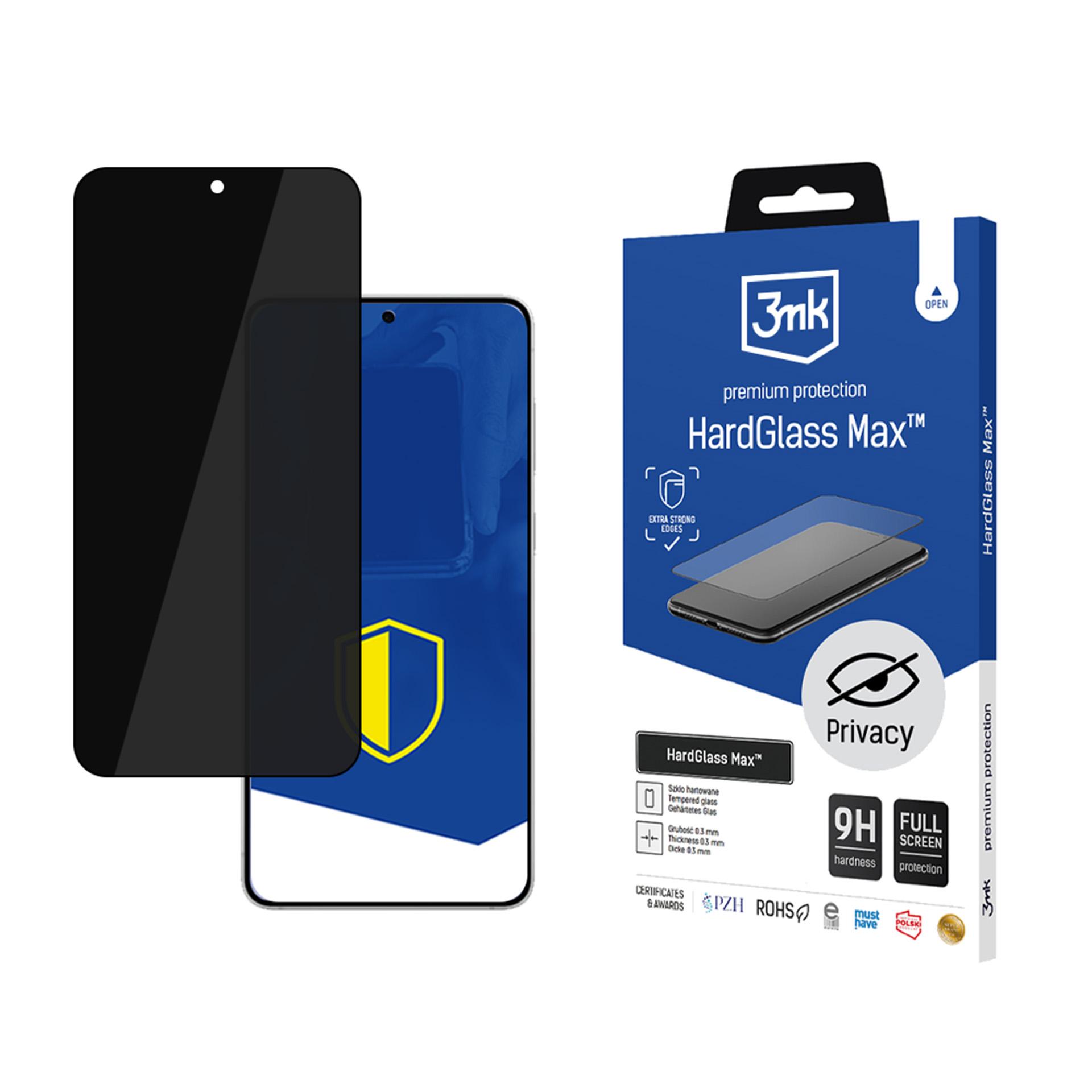 3mk HardGlass Max Privacy Must Privacy Glass jaoks Samsung Galaxy S25 Edge