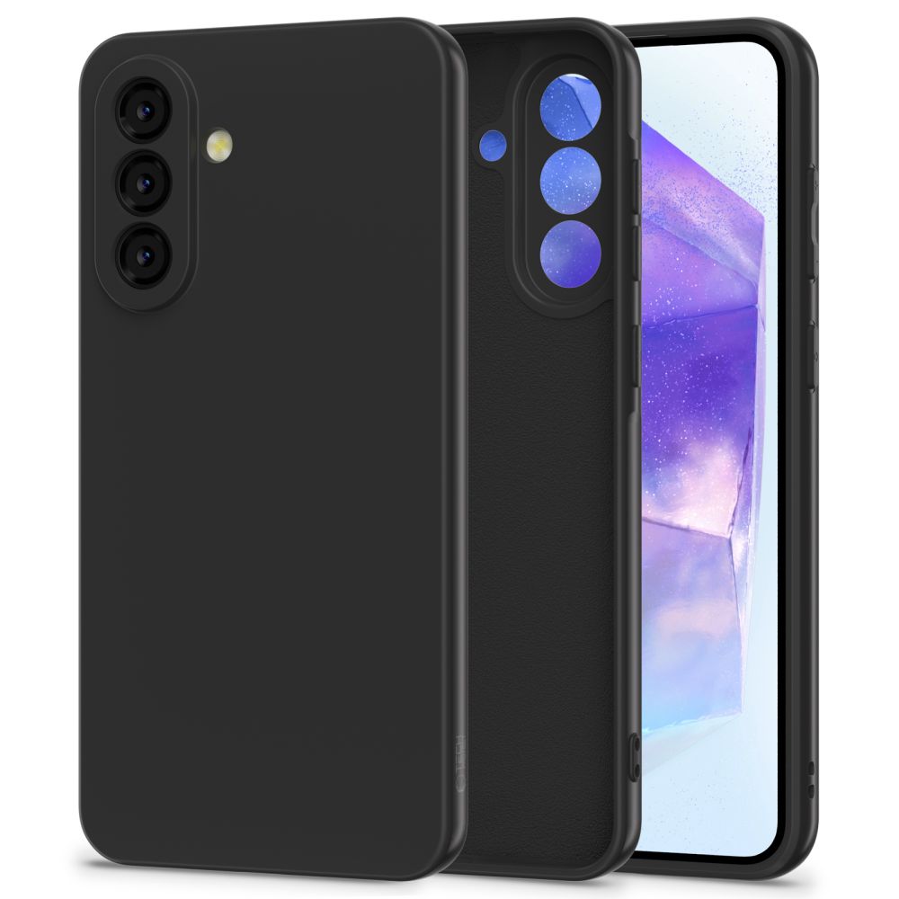 Tech-Protect Icon Ümbris jaoks Samsung Galaxy A56 5G - Must