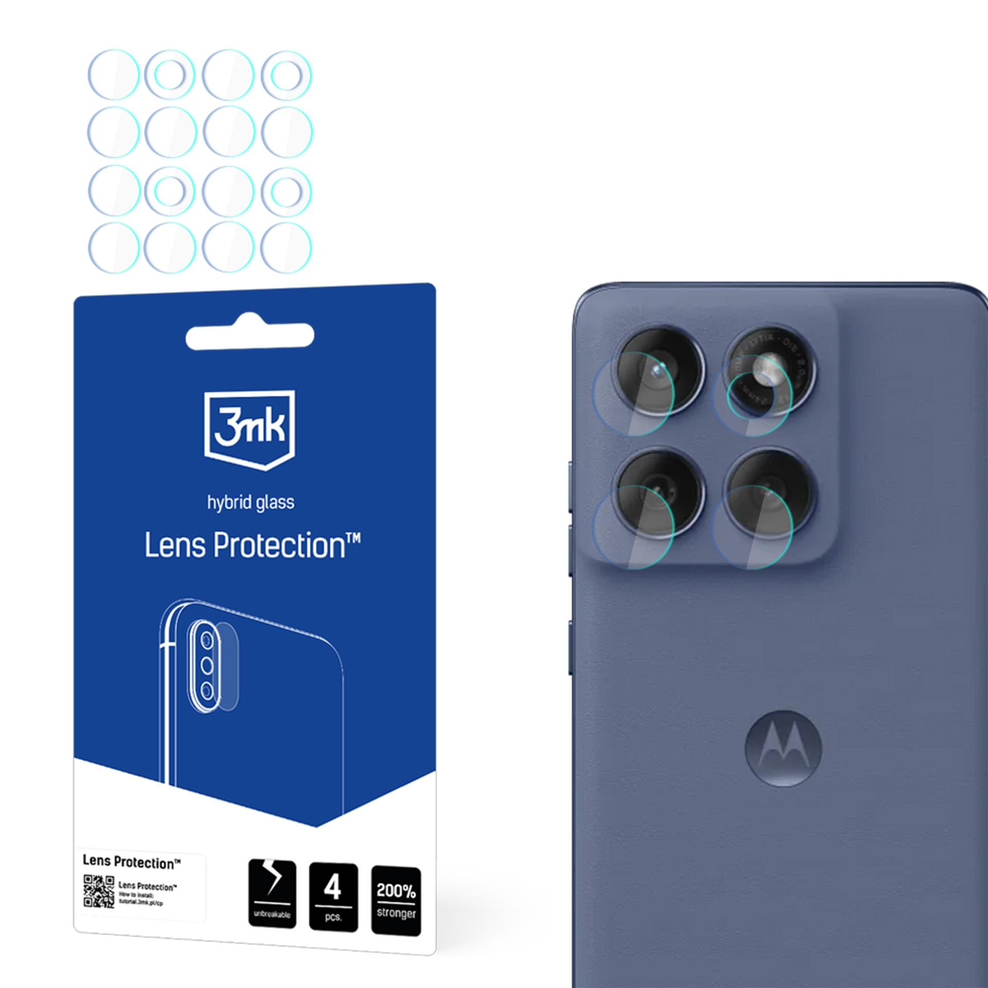 3mk Lens Protection Hybrid Camera Lens Glass jaoks Motorola Edge 60 Fusion