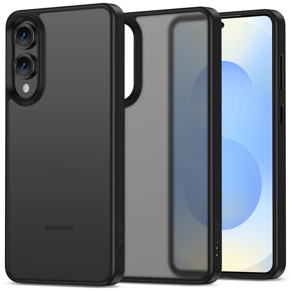 Tech-Protect MagMat Ümbris jaoks Samsung Galaxy S25 Edge - Matte Must