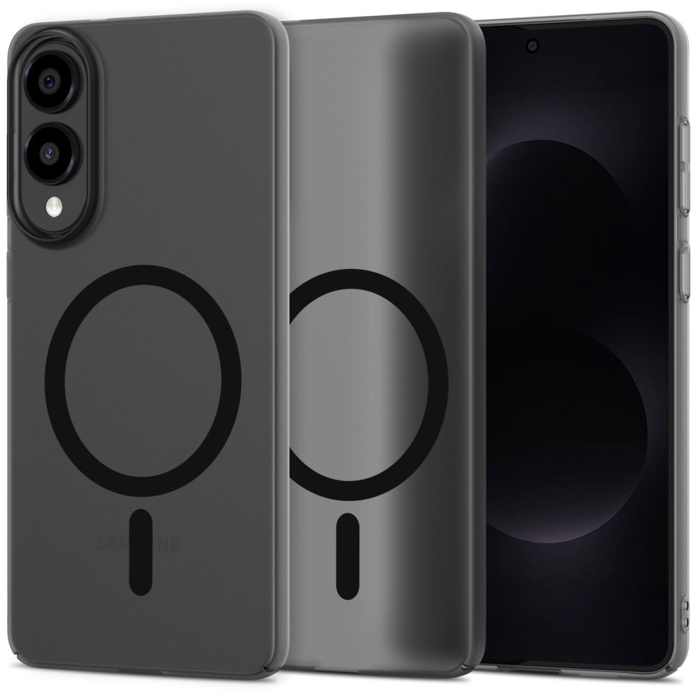 Tech-Protect MagSlim MagSafe ümbris jaoks Samsung Galaxy S25 Edge - matte must