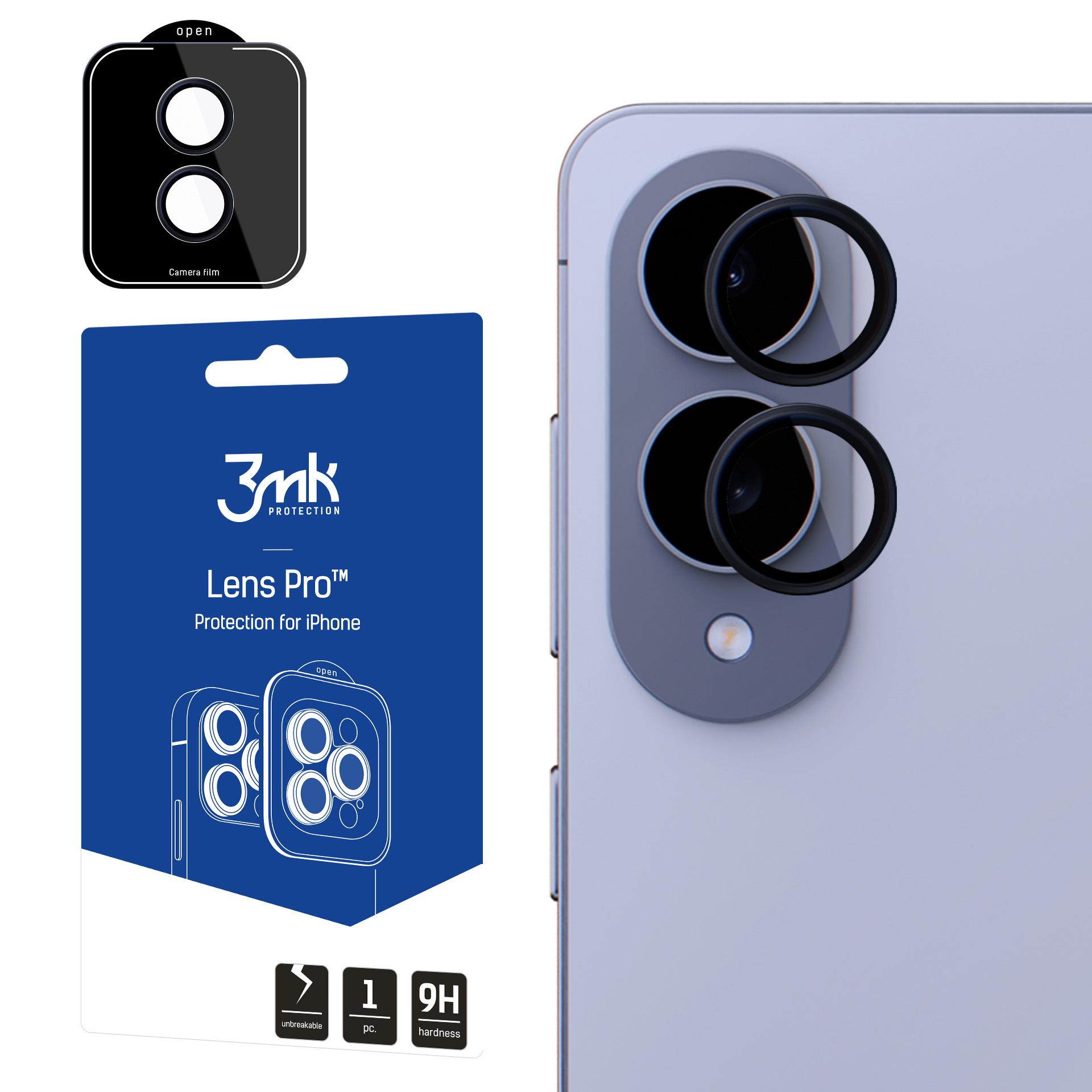 3mk Lens Protection Pro Camera Glass jaoks Samsung Galaxy S25 Edge - Must