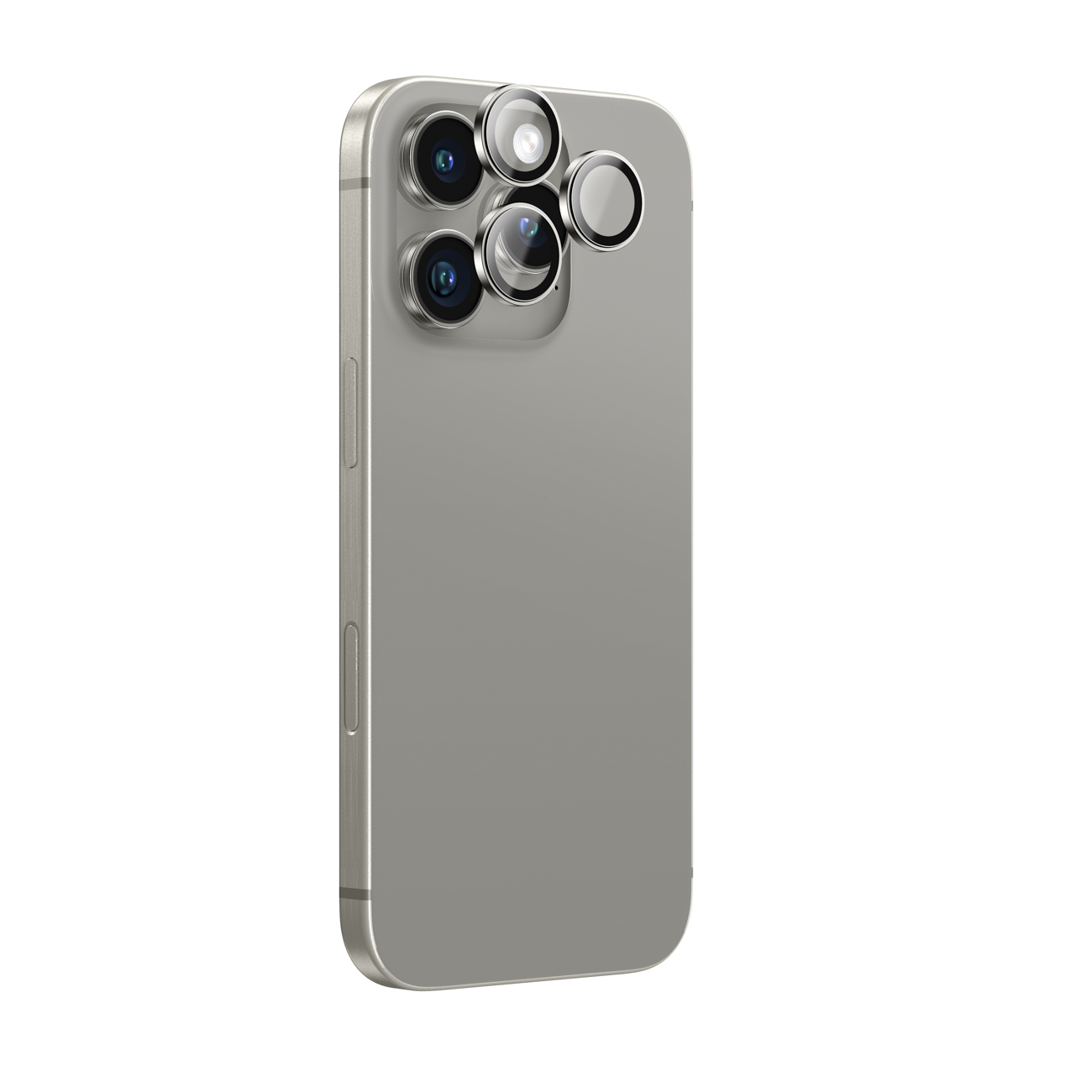 AmazingThing AR Aluminum 3 Lens Glass with Camera Lens Raamiga jaoks iPhone 16 Pro / 16 Pro Max - Hall