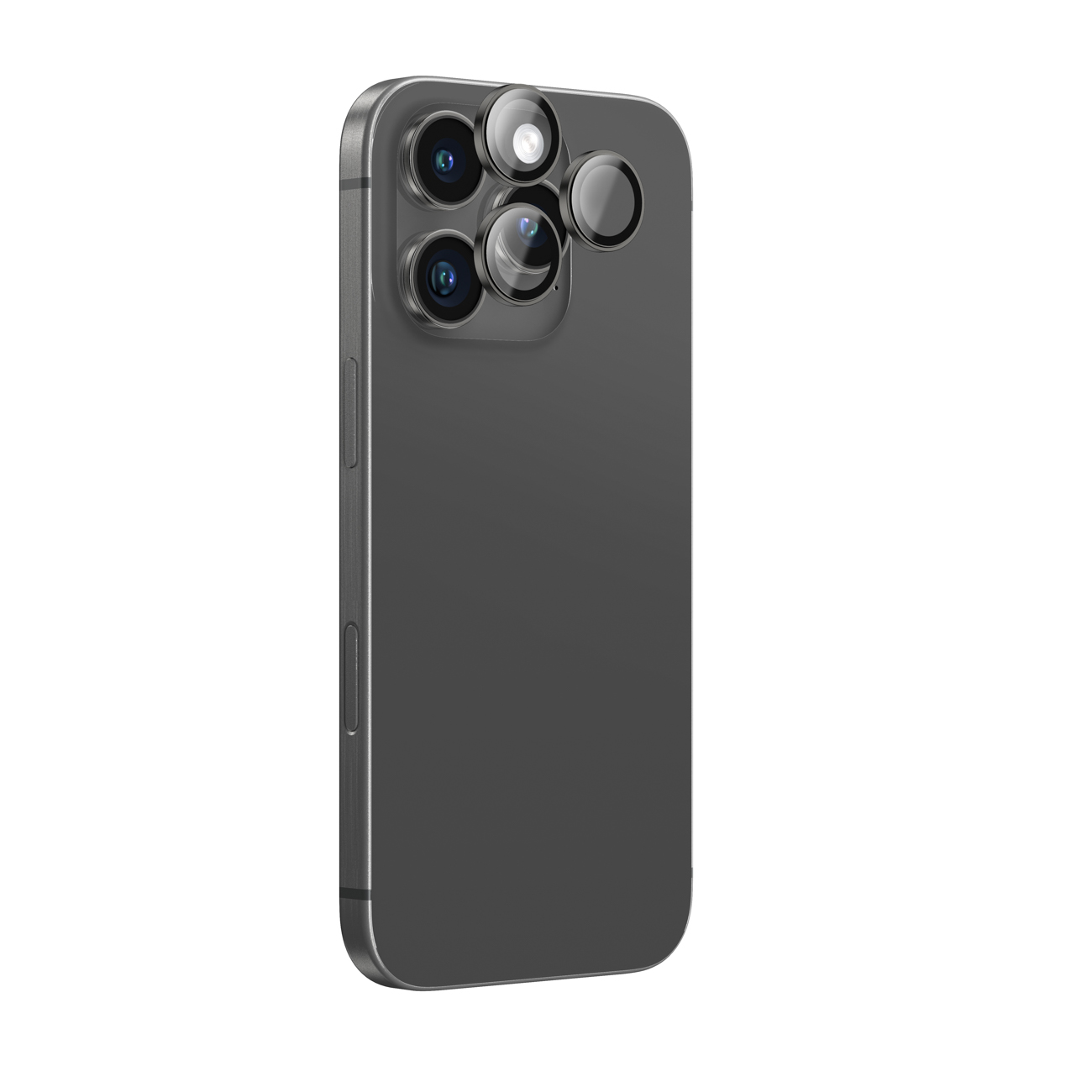 AmazingThing AR Aluminum 3 Lens Glass with Camera Lens Raamiga jaoks iPhone 16 Pro / 16 Pro Max - Must